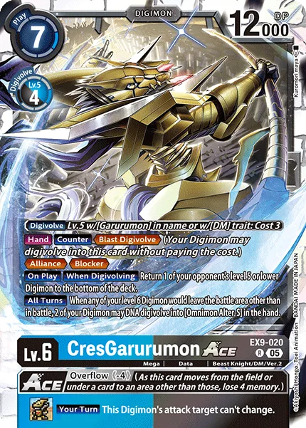 CresGarurumon Ace (EX9-020)