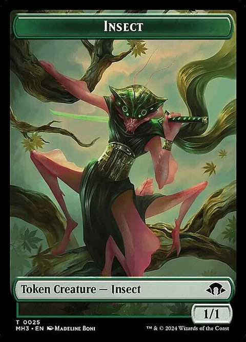 Insect Token (G 1/1) // Energy Reserve