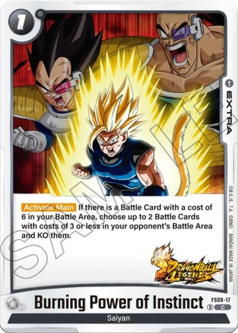 Burning Power of Instinct (FS09-17) [Fusion World]