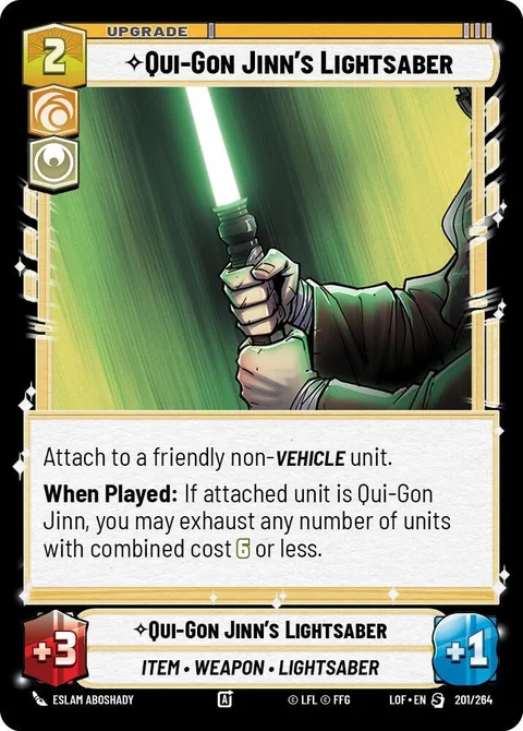 Qui-Gon Jinn's Lightsaber