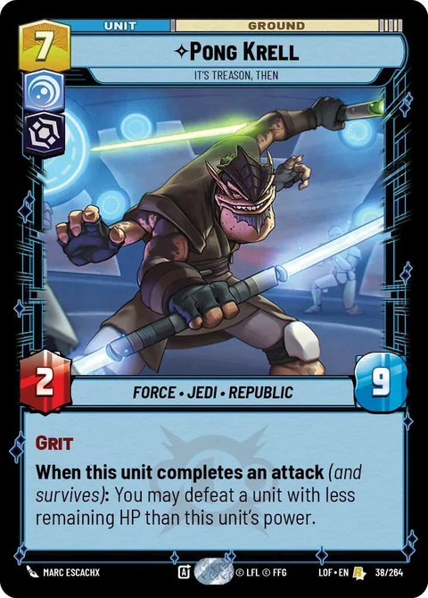 Pong Krell, It's Treason, Then