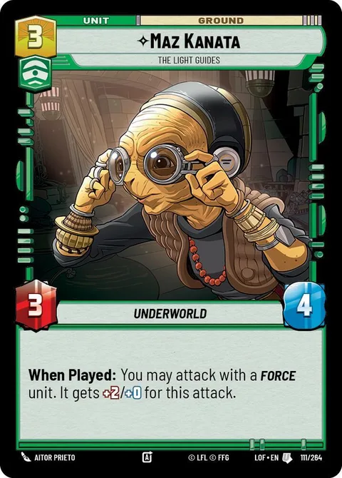 Maz Kanata, The Light Guides