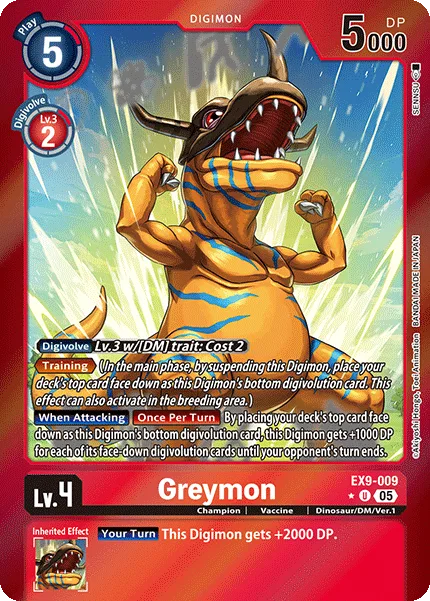 Greymon (EX9-009)