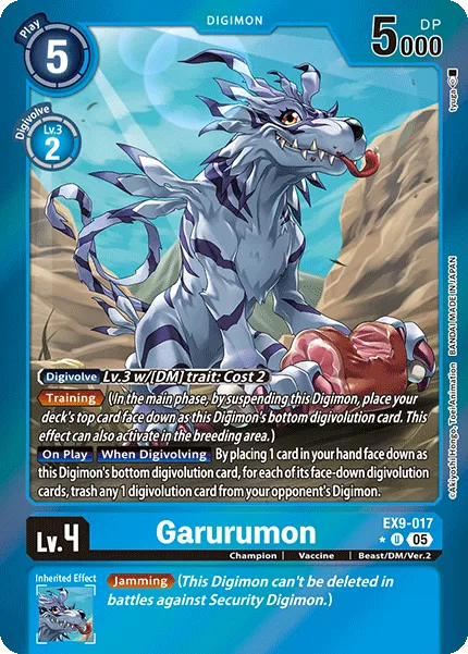 Garurumon (EX9-017)