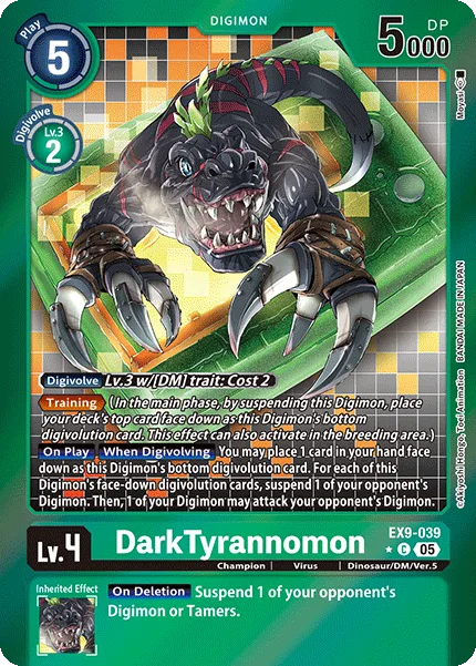 DarkTyrannomon (EX9-039)