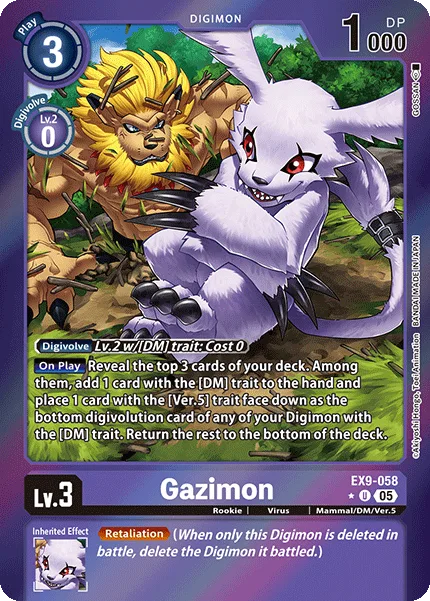 Gazimon (EX9-058)