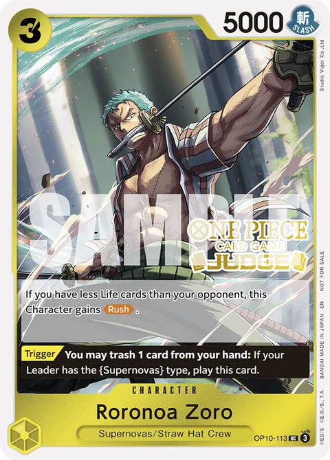 Roronoa Zoro (OP10-113)