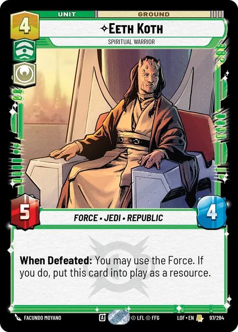 Eeth Koth, Spiritual Warrior