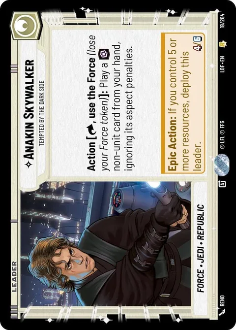 Anakin Skywalker, Tempted by the Dark Side