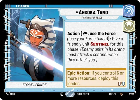 Ahsoka Tano, Fighting For Peace