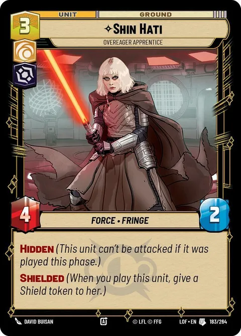 Shin Hati, Overeager Apprentice