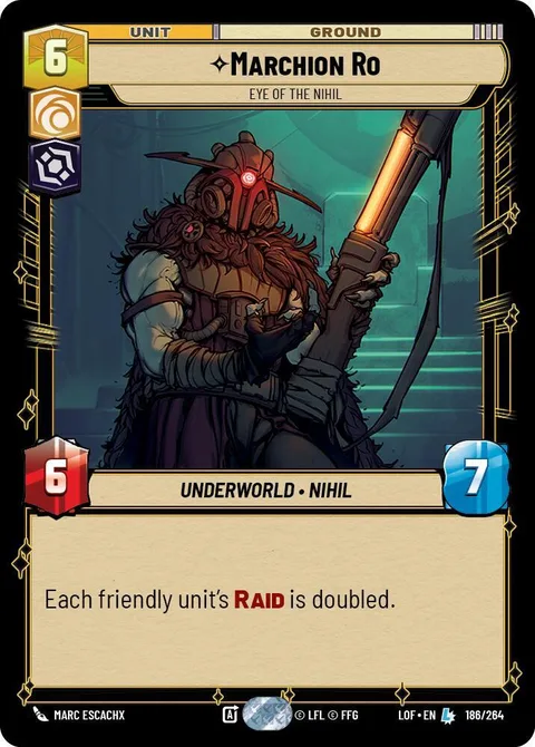 Marchion Ro, Eye of the Nihil