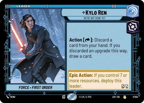 Kylo Ren, We're Not Done Yet