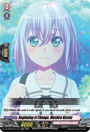 Beginning of Change, Mashiro Kurata [D-Format]