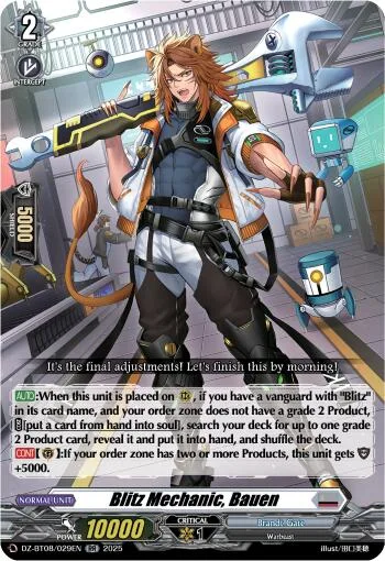Blitz Mechanic, Bauen [D-Format]