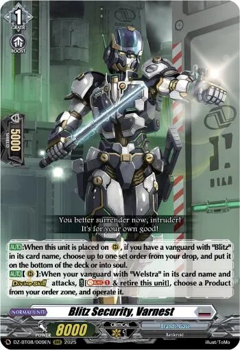 Blitz Security, Varnest [D-Format]