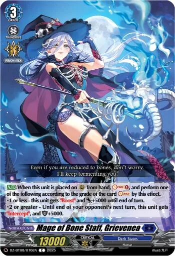 Mage of Bone Staff, Grievenea [D-Format]