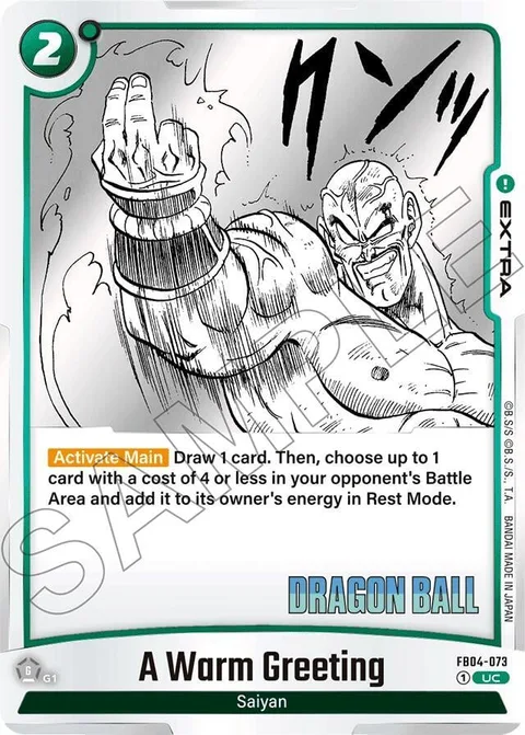 A Warm Greeting (FB04-073) [Fusion World]