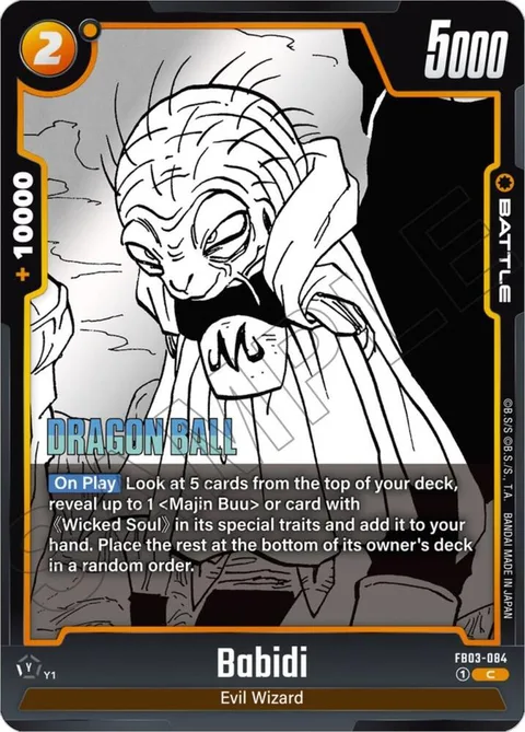 Babidi (FB03-084) [Fusion World]