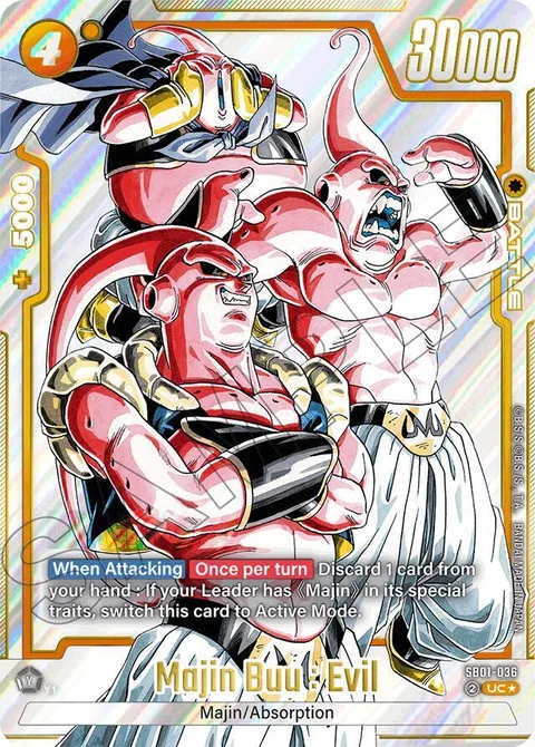Majin Buu : Evil (SB01-036) [Fusion World]
