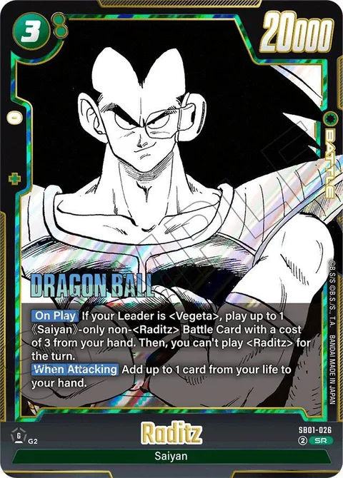Raditz (SB01-026) [Fusion World]