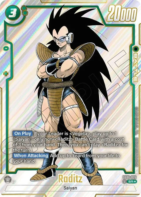 Raditz (SB01-026) [Fusion World]