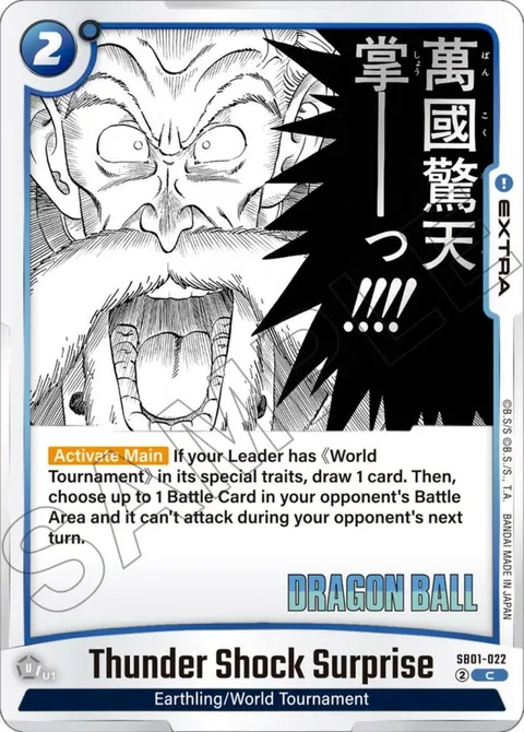 Thunder Shock Surprise (SB01-022) [Fusion World]