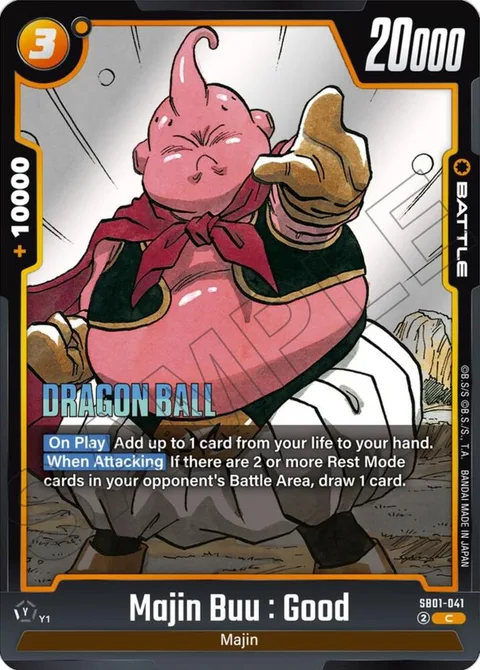 Majin Buu : Good (SB01-041) [Fusion World]