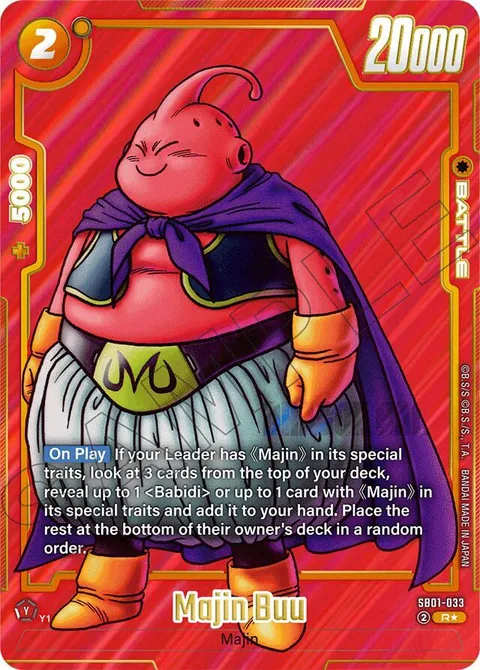 Majin Buu (SB01-033) [Fusion World]