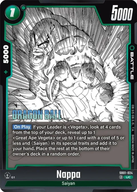 Nappa (SB01-024) [Fusion World]