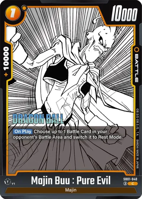 Majin Buu : Pure Evil (SB01-040) [Fusion World]