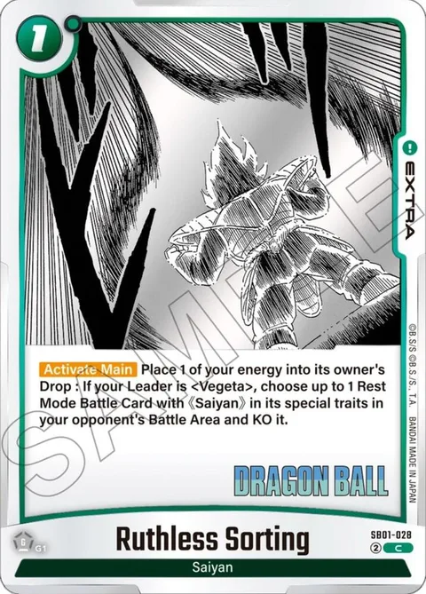 Ruthless Sorting (SB01-028) [Fusion World]
