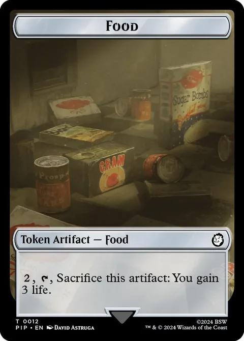 Warrior Token (W 1/1) // Food Token