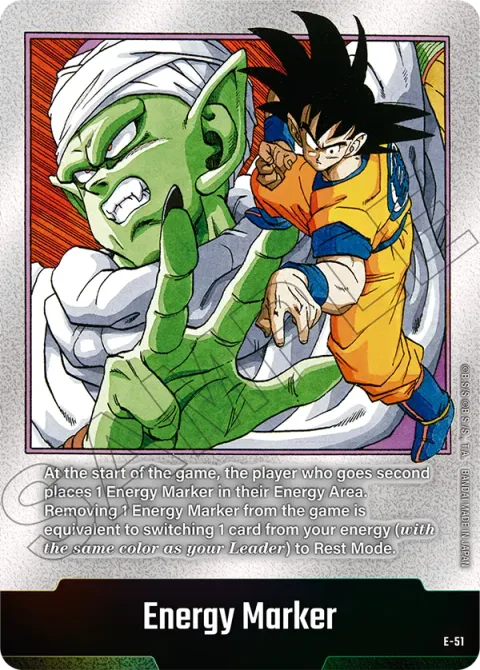 Energy Marker (Goku & Piccolo - E51) [Fusion World]
