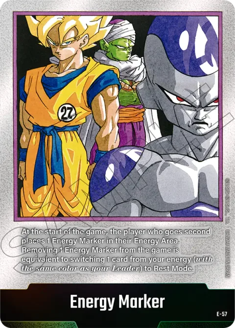 Energy Marker (Goku, Piccolo & Frieza - E57) [Fusion World]