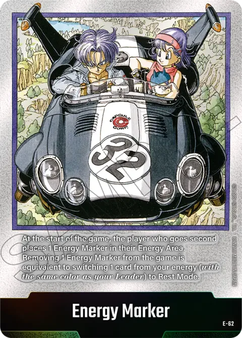 Energy Marker (Trunks & Bulma - E62) [Fusion World]