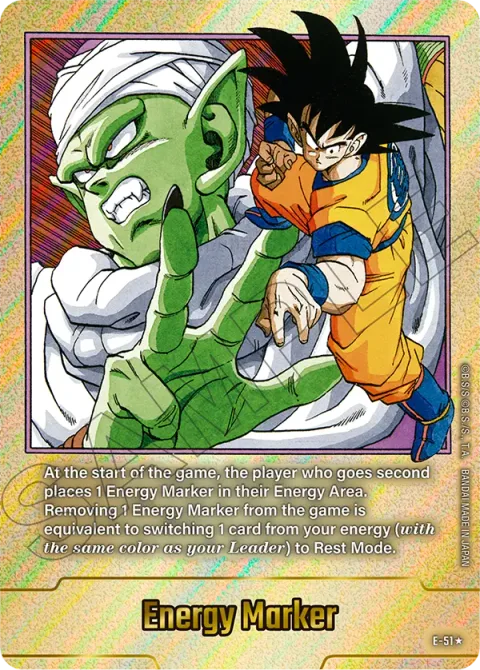 Energy Marker (Goku & Piccolo - E51) [Fusion World]