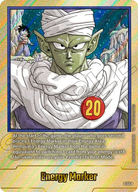 Energy Marker (Piccolo & Gohan - E55) [Fusion World]