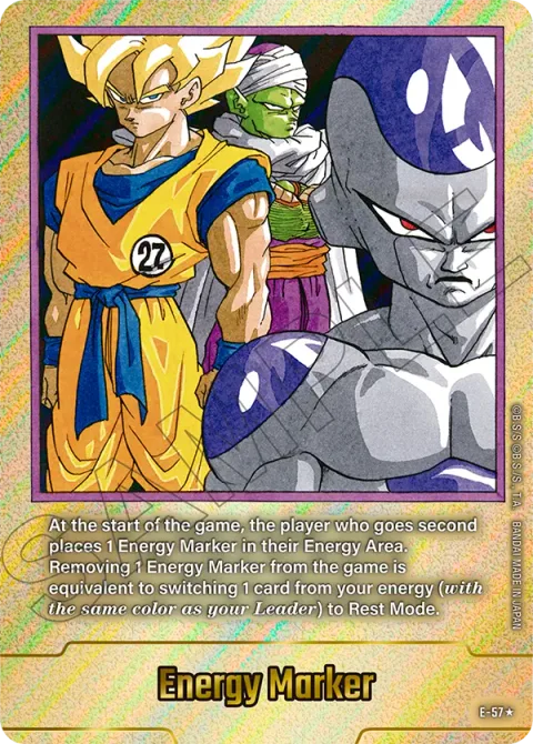 Energy Marker (Goku, Piccolo & Frieza - E57) [Fusion World]