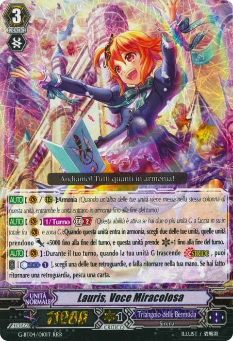 Miracle Voice, Lauris [G Format]