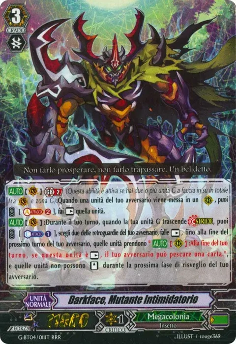 Intimidating Mutant, Darkface [G Format]