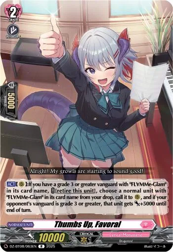 Thumbs Up, Favoral [D-Format]
