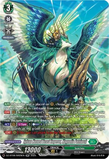 Sylvan Horned Beast Emperor, Magnolia Patriach [D-Format]