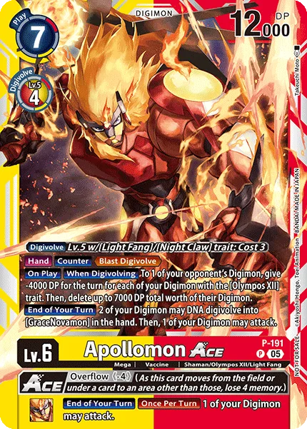 Apollomon Ace (P-191)