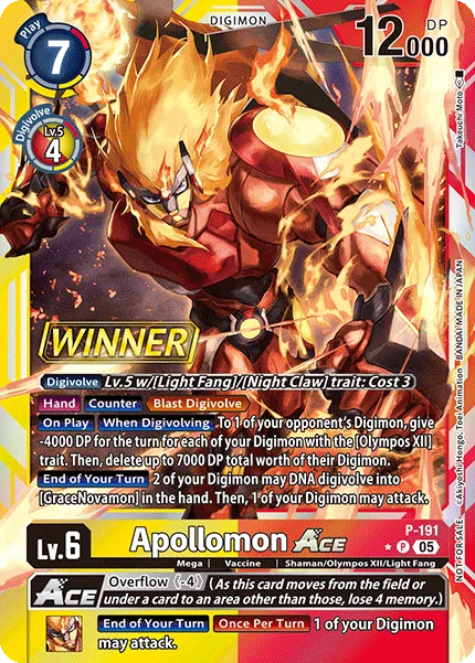 Apollomon Ace (P-191)