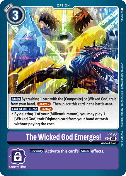 The Wicked God Emerges! (P-193)
