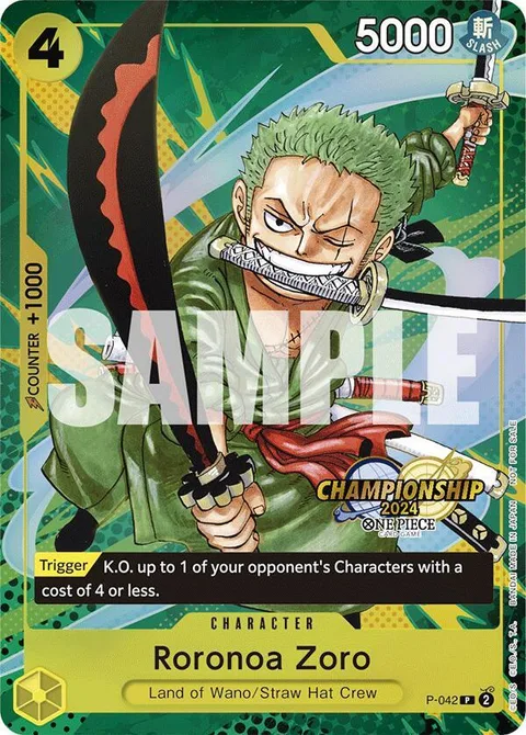 Roronoa Zoro (P-042)