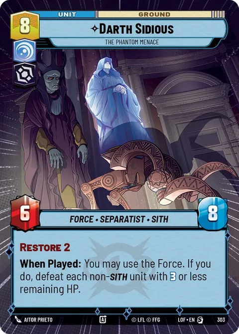 Darth Sidious, The Phantom Menace