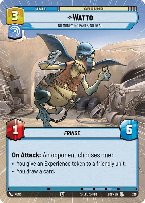 Watto, No Money, No Parts, No Deal
