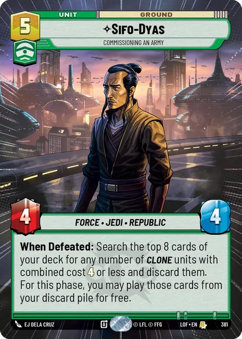 Sifo-Dyas, Commissioning An Army